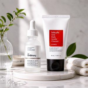 Oil Control & Acne Clear Skin Combo - COSRX Salicylic Acid Cleanser + The Ordinary Niacinamide 10% - Glovelix Bangladesh